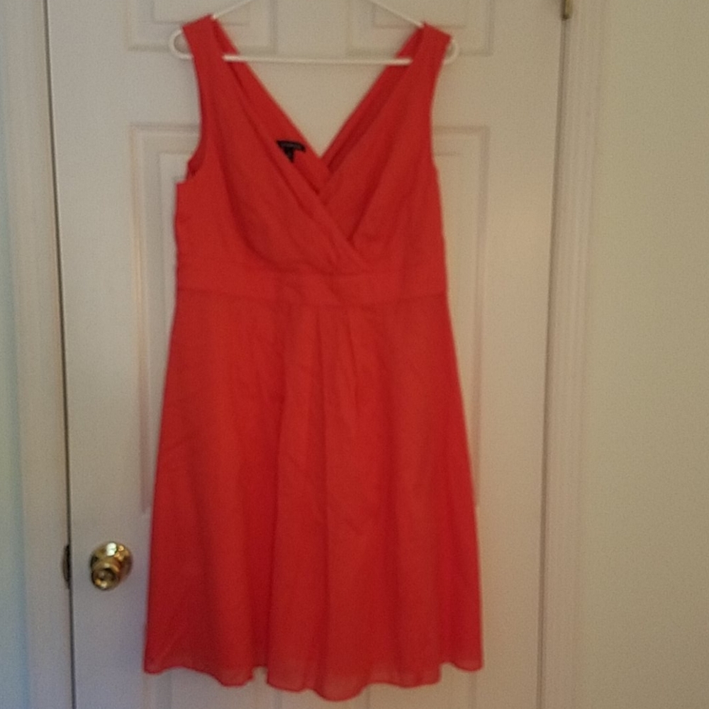 Lands End Coral Dress Size 14 Never Worn